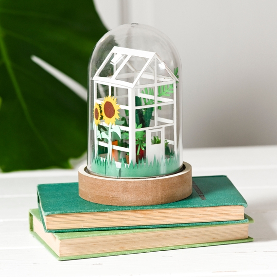 DIY Greenhouse Paper Craft Kit