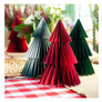 Paper Honeycomb Tree Decorations