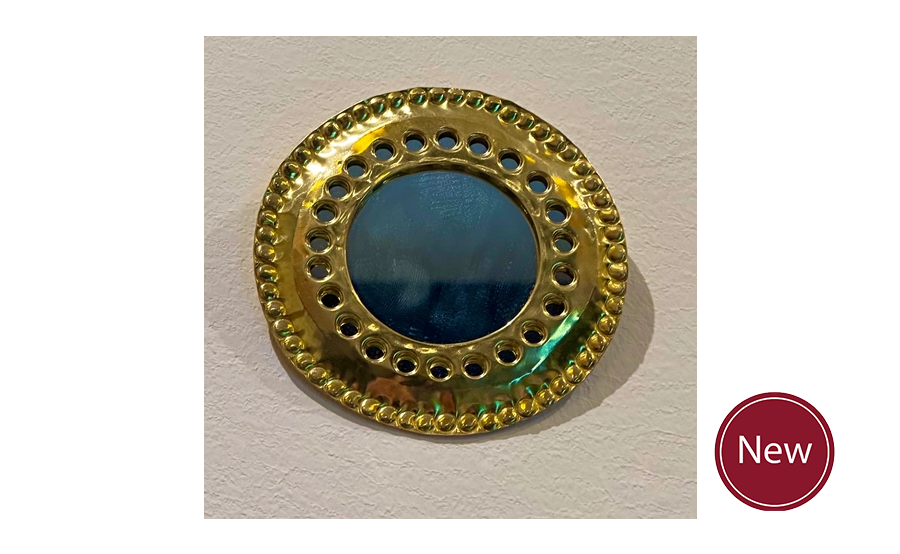 Mini Brass Mirror