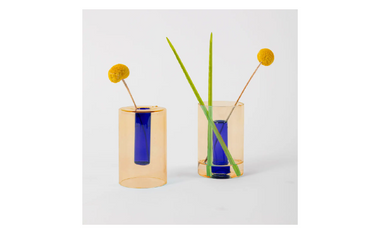 Reversible Glass Vase