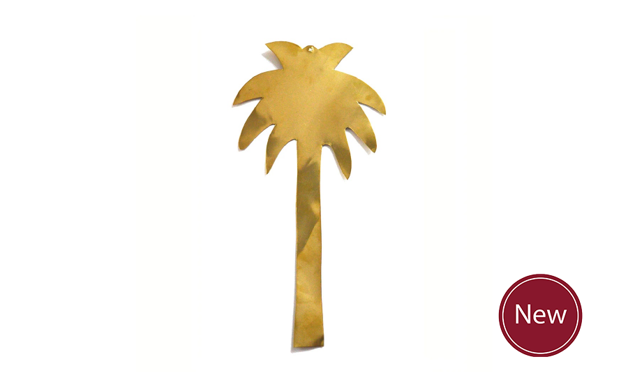 Brass Palm Tree Decoration