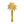 Brass Palm Tree Decoration