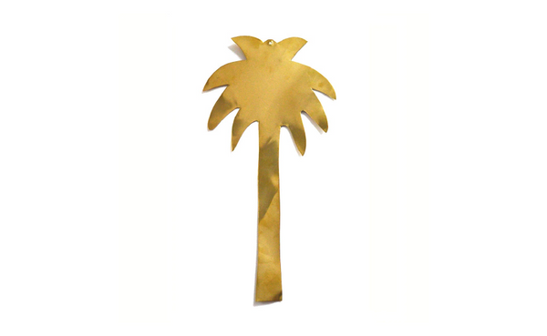 Brass Palm Tree Decoration