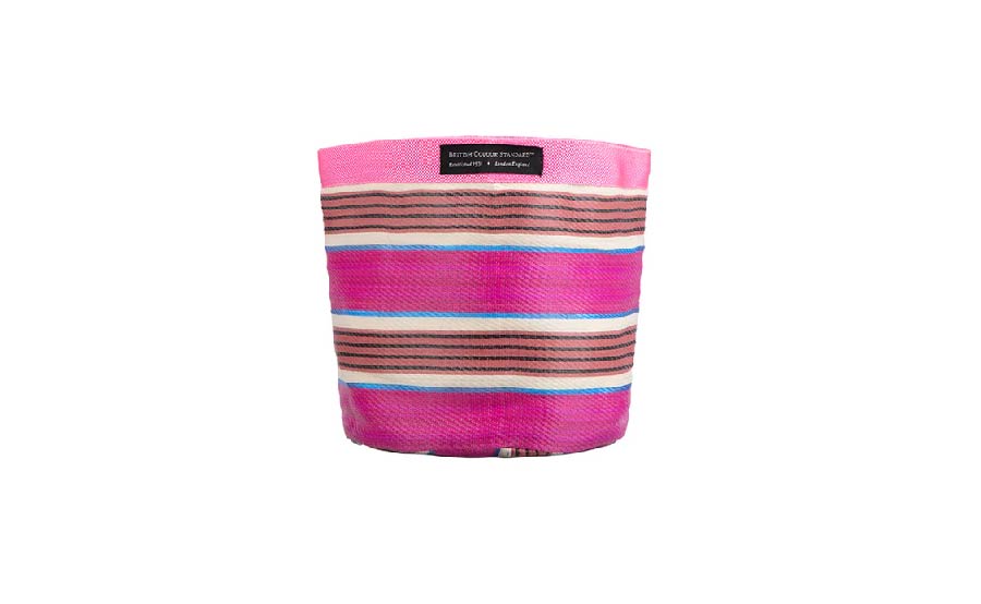 Pink Woven Basket