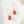 Red Bead Earrings