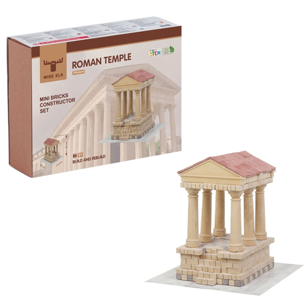 Roman Temple Mini-Bricks Construction Set
