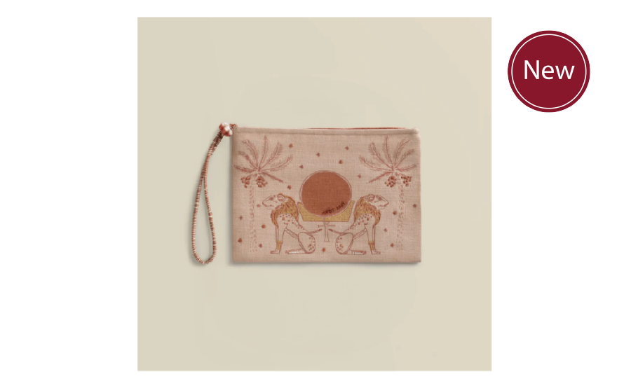 Anūt Cairo Royal Lions pouch