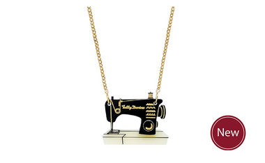 Tatty Devine Mini-Sewing Machine Necklace