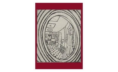 Pack of 5 Christmas cards: Soane Convex