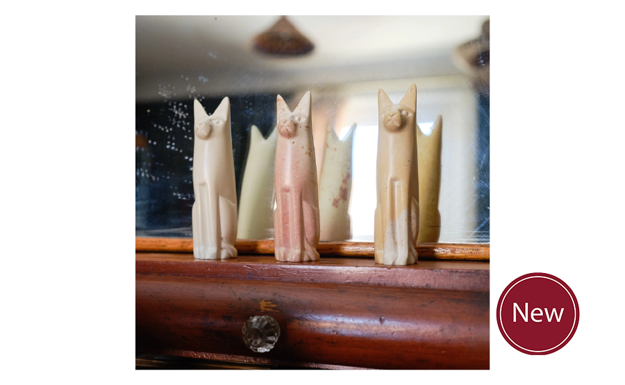 Soapstone Cat