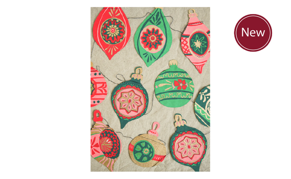 Paper Bauble Garland