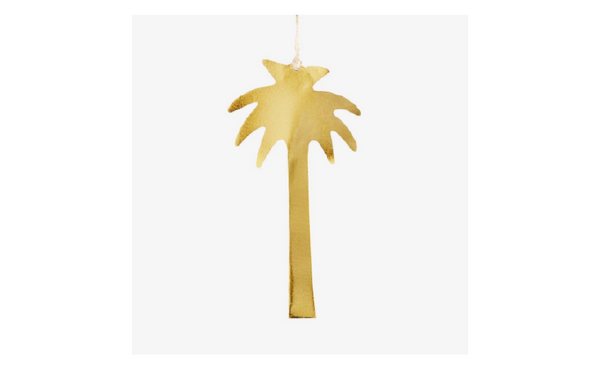 Brass Palm Tree Decoration