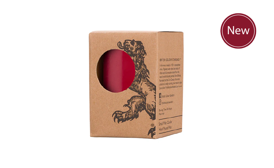 10cm Red Pillar Candle