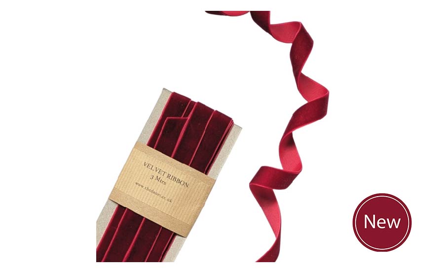 Ruby Velvet Ribbon