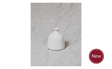Handmade White Bud Vase
