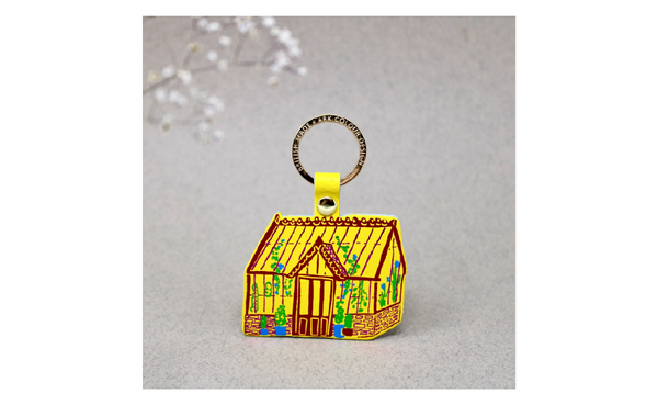 Greenhouse Leather Key Fob