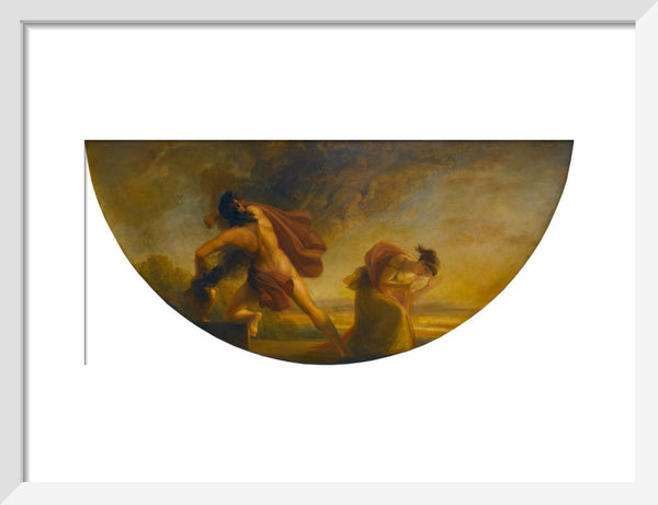 The Opening of Pandora's Vase (Library-Dining Room ceiling painting, 6 of 6)