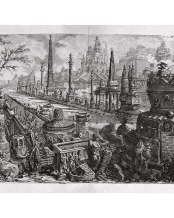 Circus of Mars with neighbouring Monuments viewed at the Via Appia