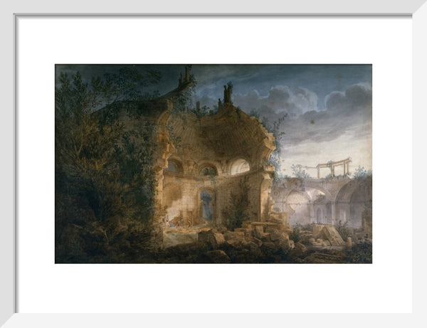 A Vision of the Bank of England in Ruins by J. M. Gandy