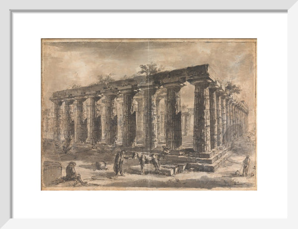 Paestum, Italy Exterior of the Basilica