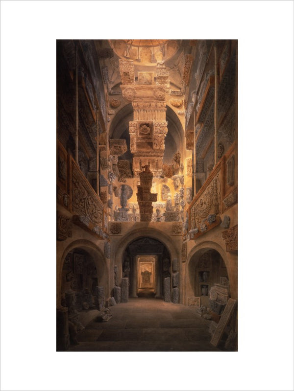 View of the Dome Area and Basement by J. M. Gandy