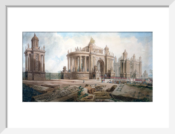 Design (by John Soane) for an Entrance to London