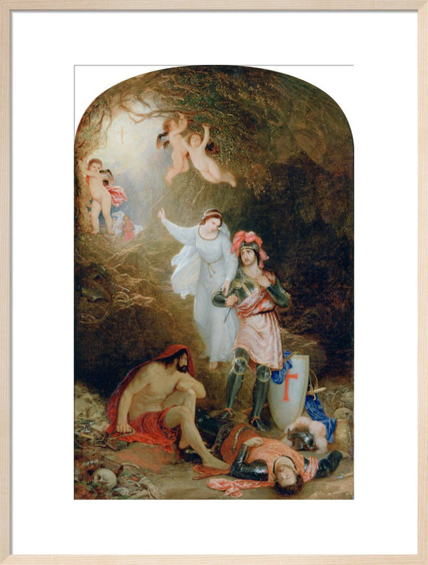 The Cave of Despair (from Edmund Spenser's 'The Faerie Queene', Book 1, Canto 9, Lines 8-35)