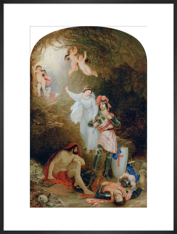 The Cave of Despair (from Edmund Spenser's 'The Faerie Queene', Book 1, Canto 9, Lines 8-35)