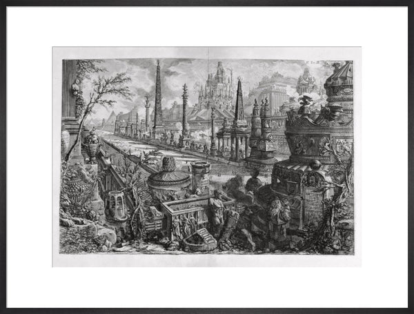 Circus of Mars with neighbouring Monuments viewed at the Via Appia