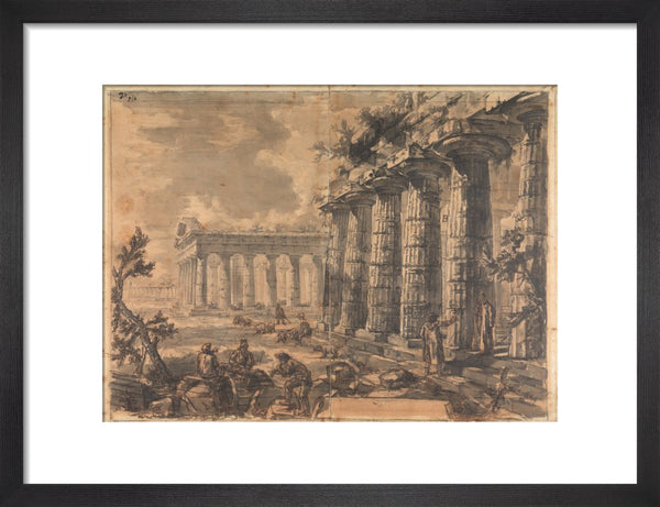 Paestum, Italy, Basilica and Temple of Neptune