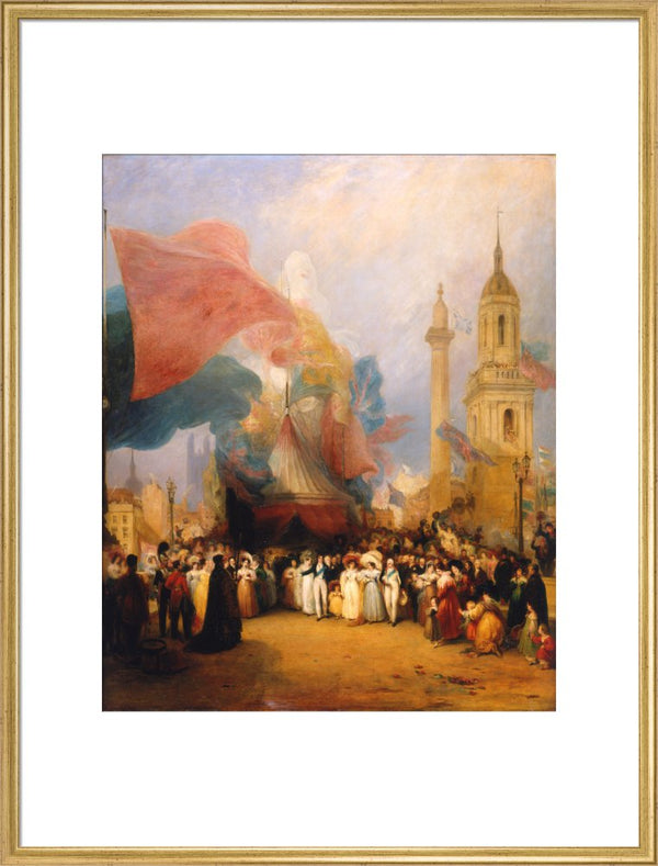 The Royal Procession at the Opening of the New London Bridge, 1 August 1831