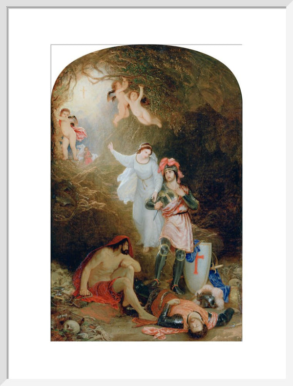 The Cave of Despair (from Edmund Spenser's 'The Faerie Queene', Book 1, Canto 9, Lines 8-35)