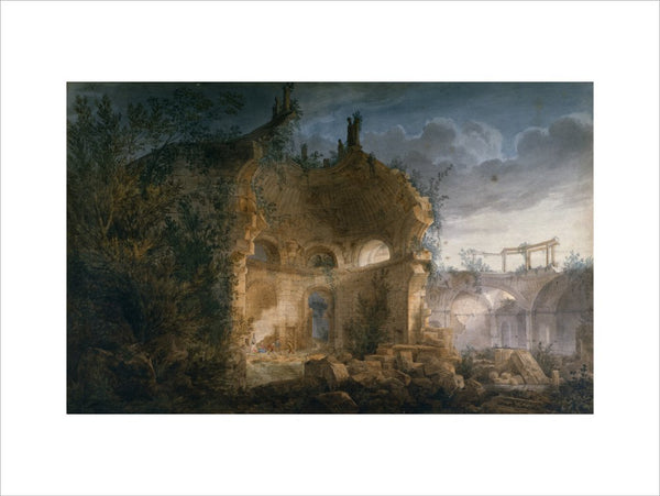 A Vision of the Bank of England in Ruins by J. M. Gandy