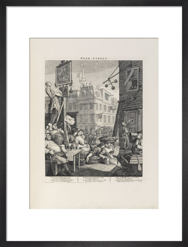 Beer Street by William Hogarth