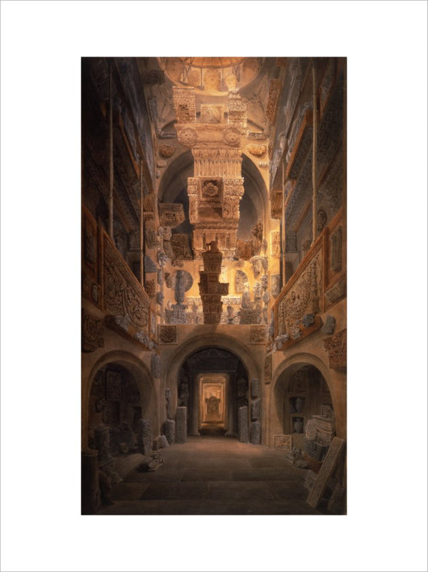 View of the Dome Area and Basement by J. M. Gandy