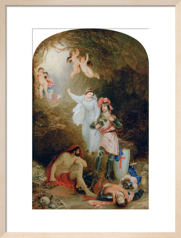 The Cave of Despair (from Edmund Spenser's 'The Faerie Queene', Book 1, Canto 9, Lines 8-35)