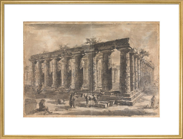 Paestum, Italy Exterior of the Basilica