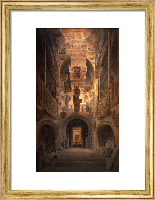 View of the Dome Area and Basement by J. M. Gandy