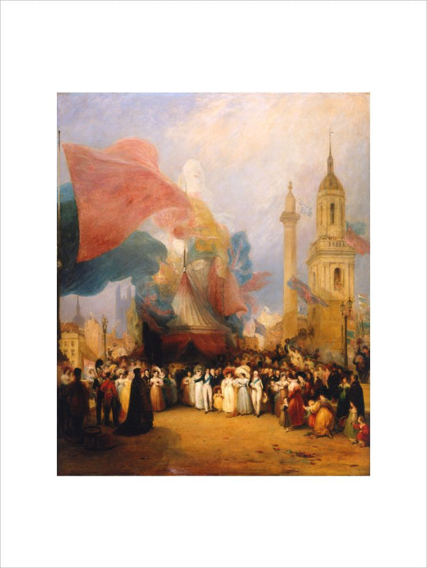 The Royal Procession at the Opening of the New London Bridge, 1 August 1831