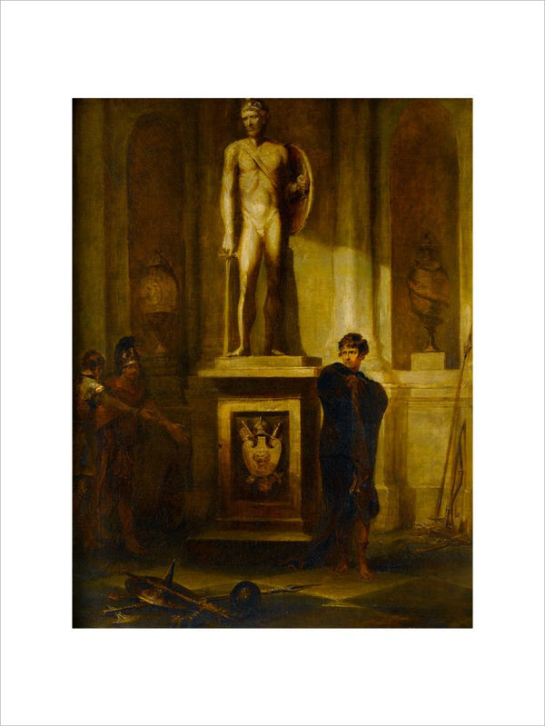 A Scene in Coriolanus, with a Portrait of the Late J. P. Kemble as Coriolanus