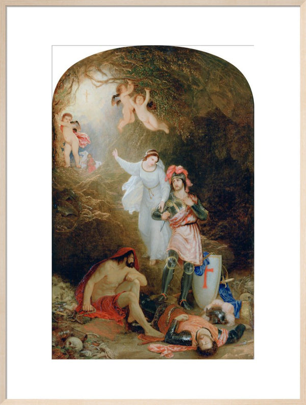 The Cave of Despair (from Edmund Spenser's 'The Faerie Queene', Book 1, Canto 9, Lines 8-35)