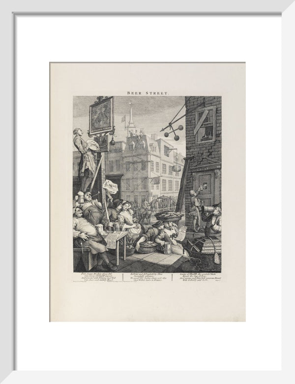Beer Street by William Hogarth