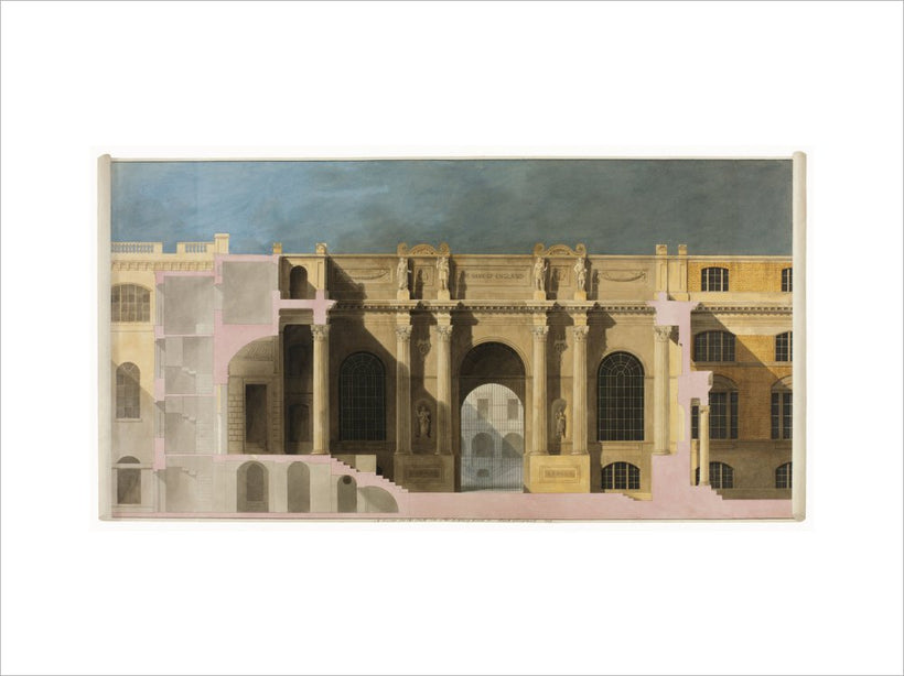 Lothbury Court, Bank of England 1799