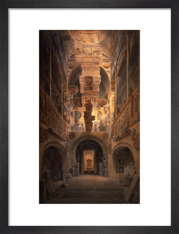 View of the Dome Area and Basement by J. M. Gandy