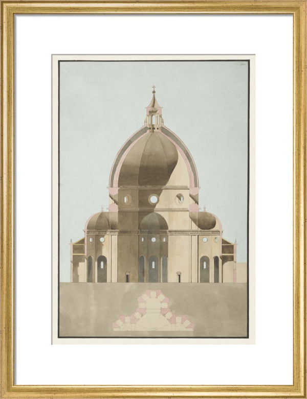 Dome Cross-Section, Florence Cathedral