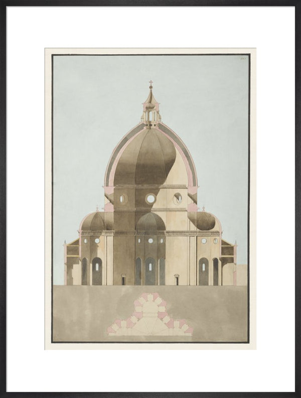 Dome Cross-Section, Florence Cathedral