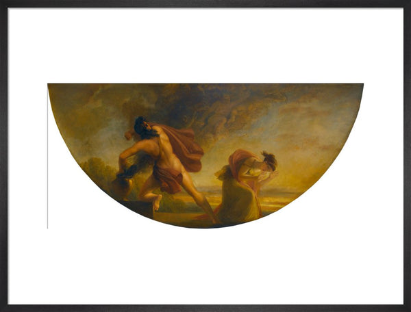 The Opening of Pandora's Vase (Library-Dining Room ceiling painting, 6 of 6)