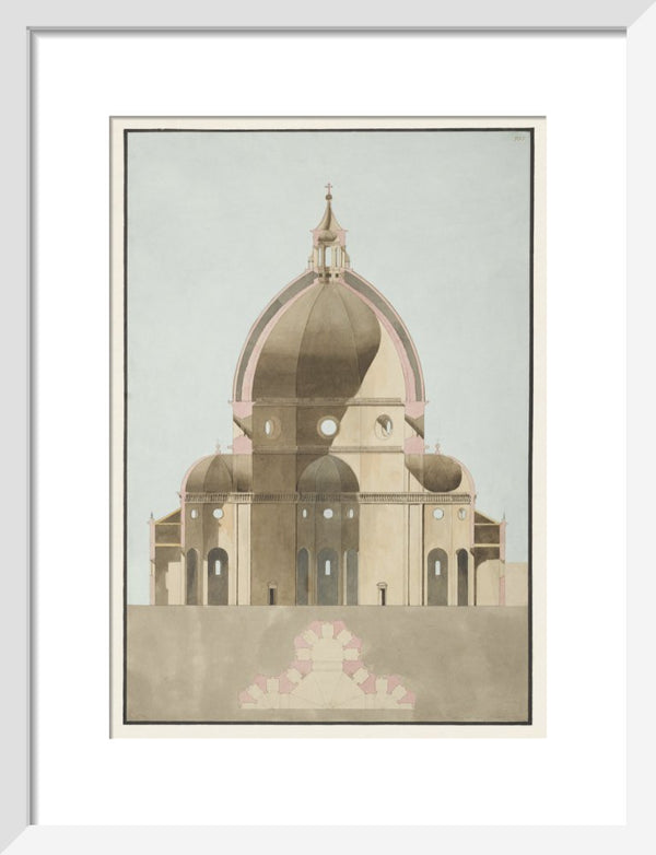 Dome Cross-Section, Florence Cathedral