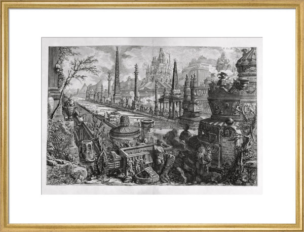 Circus of Mars with neighbouring Monuments viewed at the Via Appia