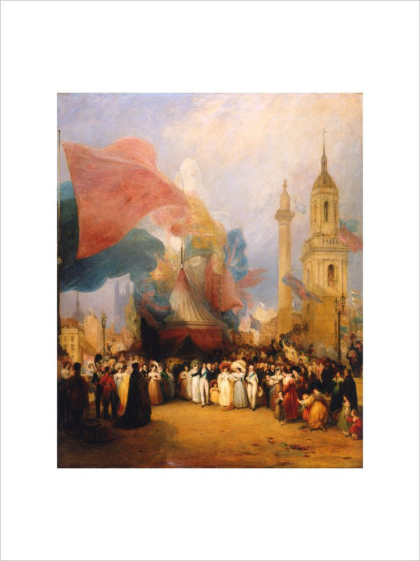 The Royal Procession at the Opening of the New London Bridge, 1 August 1831